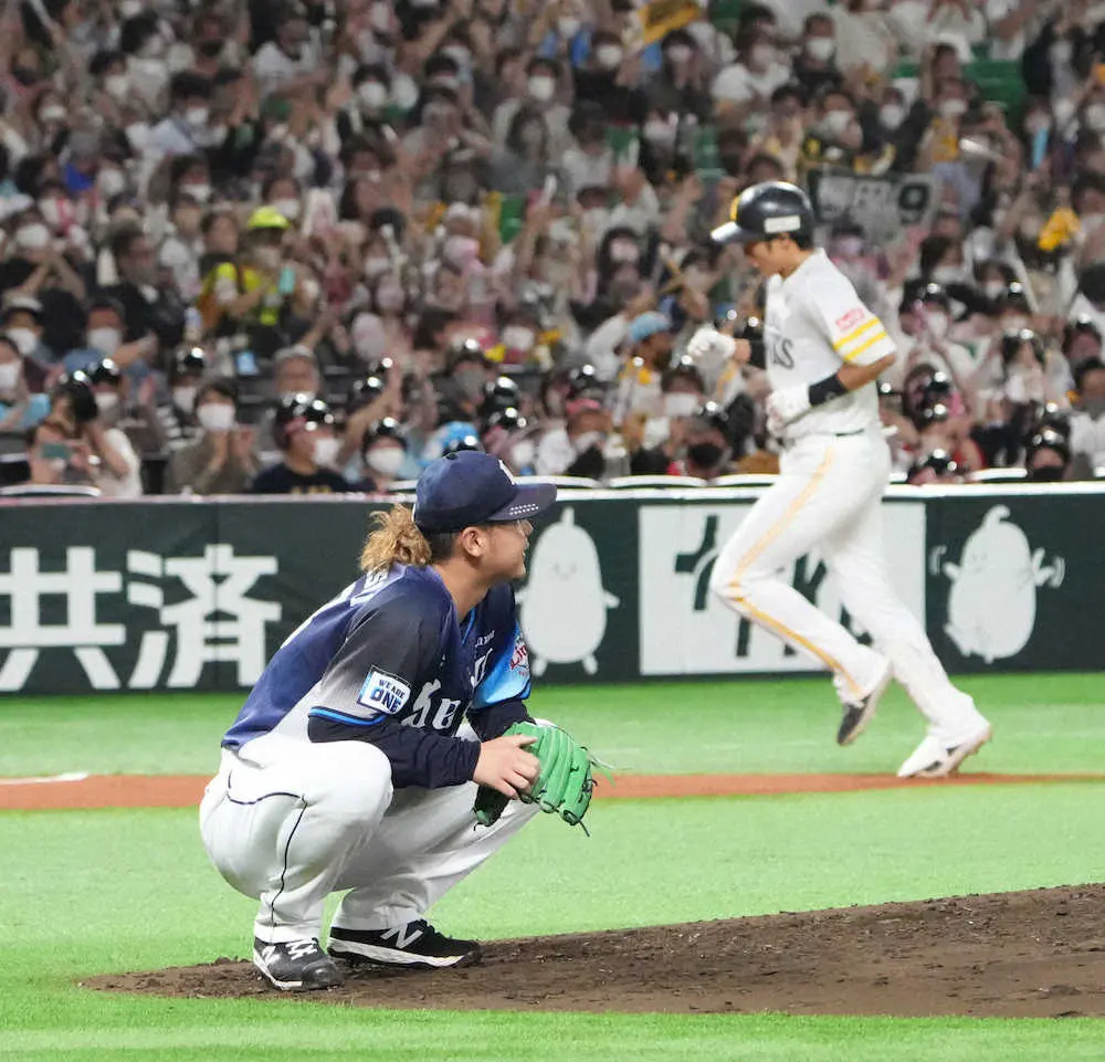 ＜ソ・西（1）＞3回、柳田に3ランを浴びる高橋（撮影・岡田　丈靖）