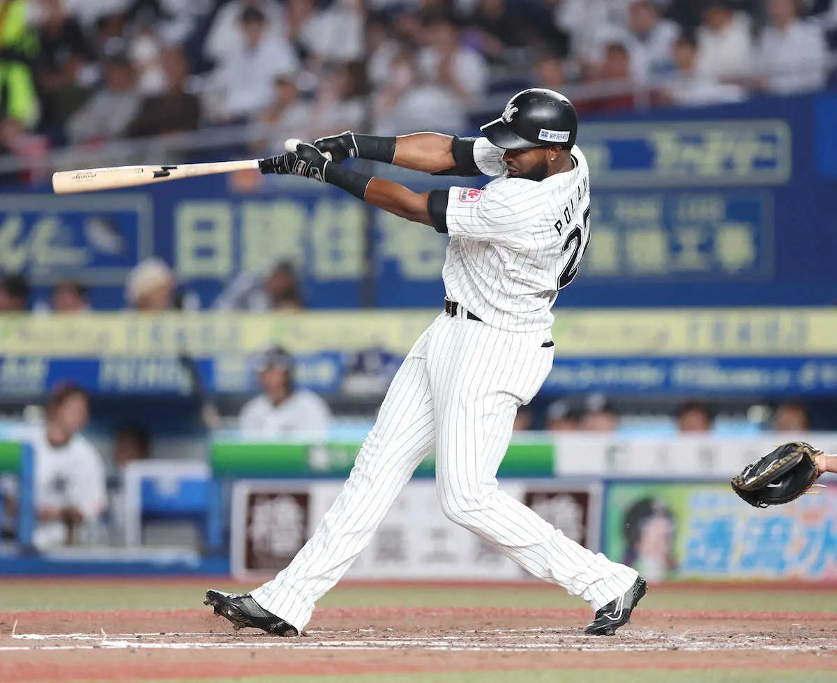 最終戦で初の本塁打王がかかるロッテ・ポランコ