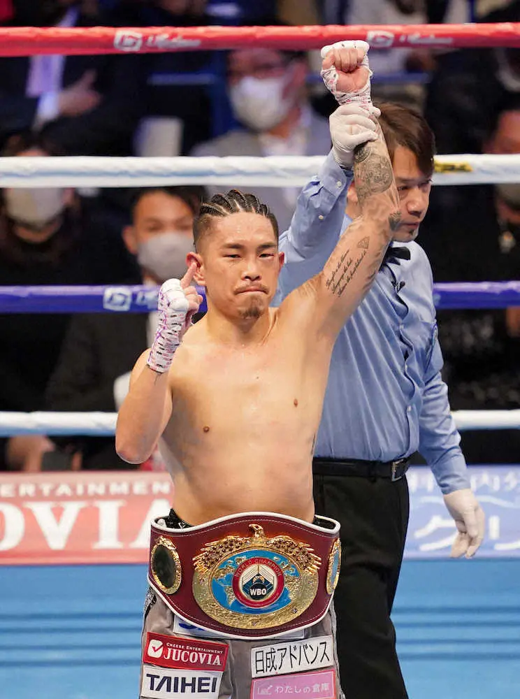 昨年大みそかのWBO世界スーパーフライ級タイトルマッチで2度目の防衛に成功した井岡一翔