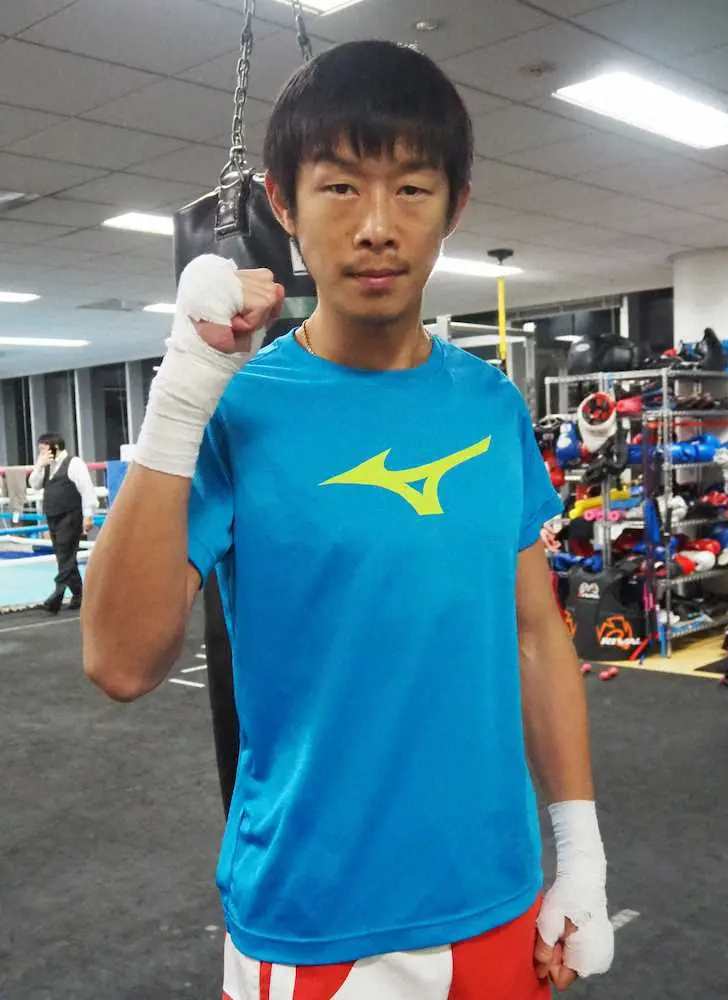 ＜東洋太平洋、WBOアジアパシフィック・フェザー級王座統一戦＞2週間後に迫った大一番へ自信を示した東洋太平洋王者の清水聡