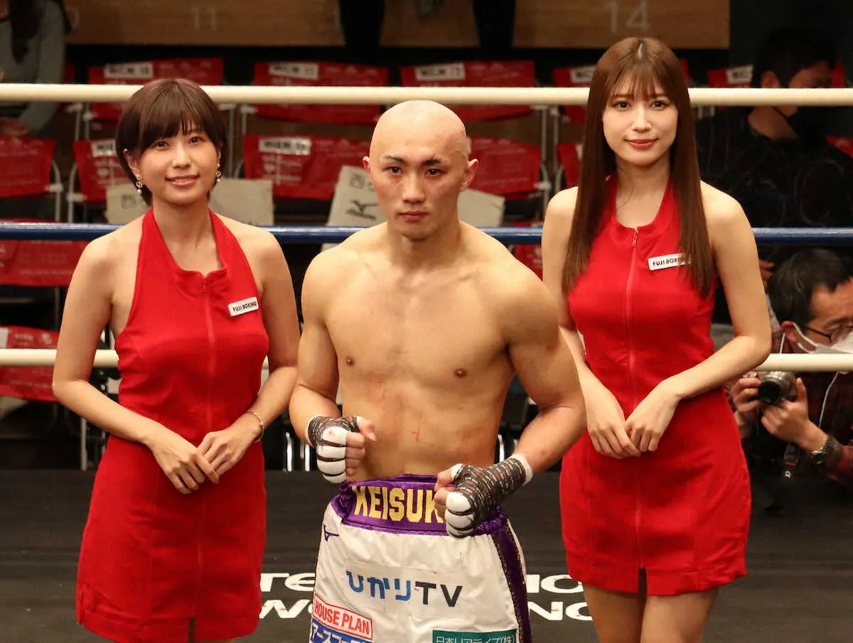 デビューから7連続KO勝ちした松本圭佑