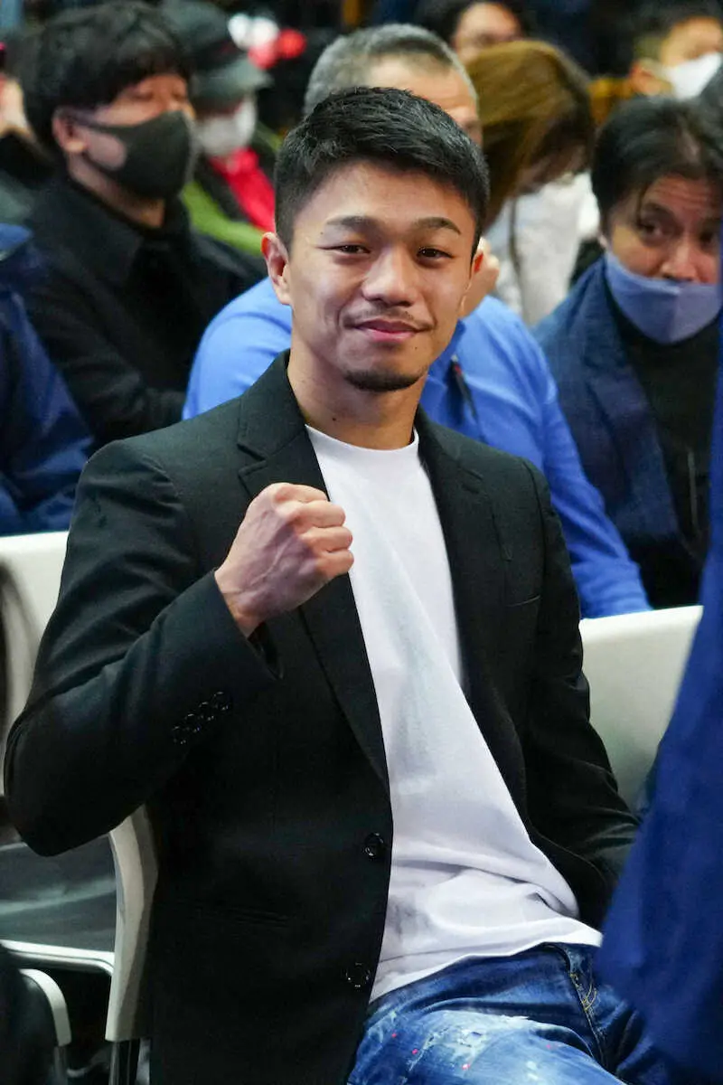 元WBO世界フライ級王者・中谷潤人