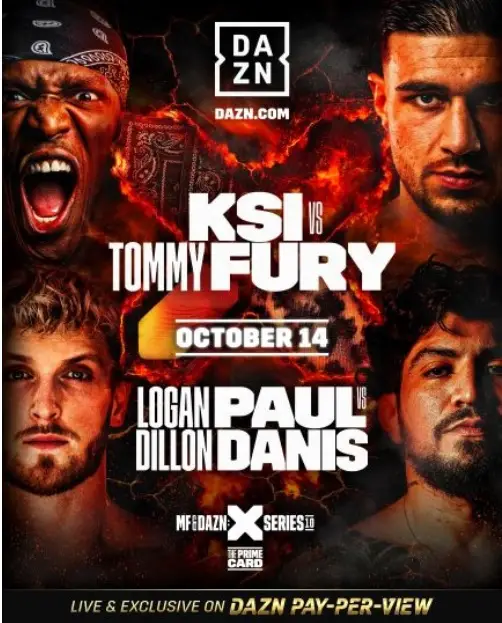 DAZNが世界が注目するボクシング「MF & DAZN: X Series 010」をライブ配信
