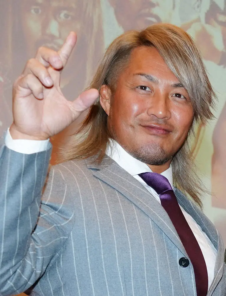 新日本プロレスの棚橋弘至