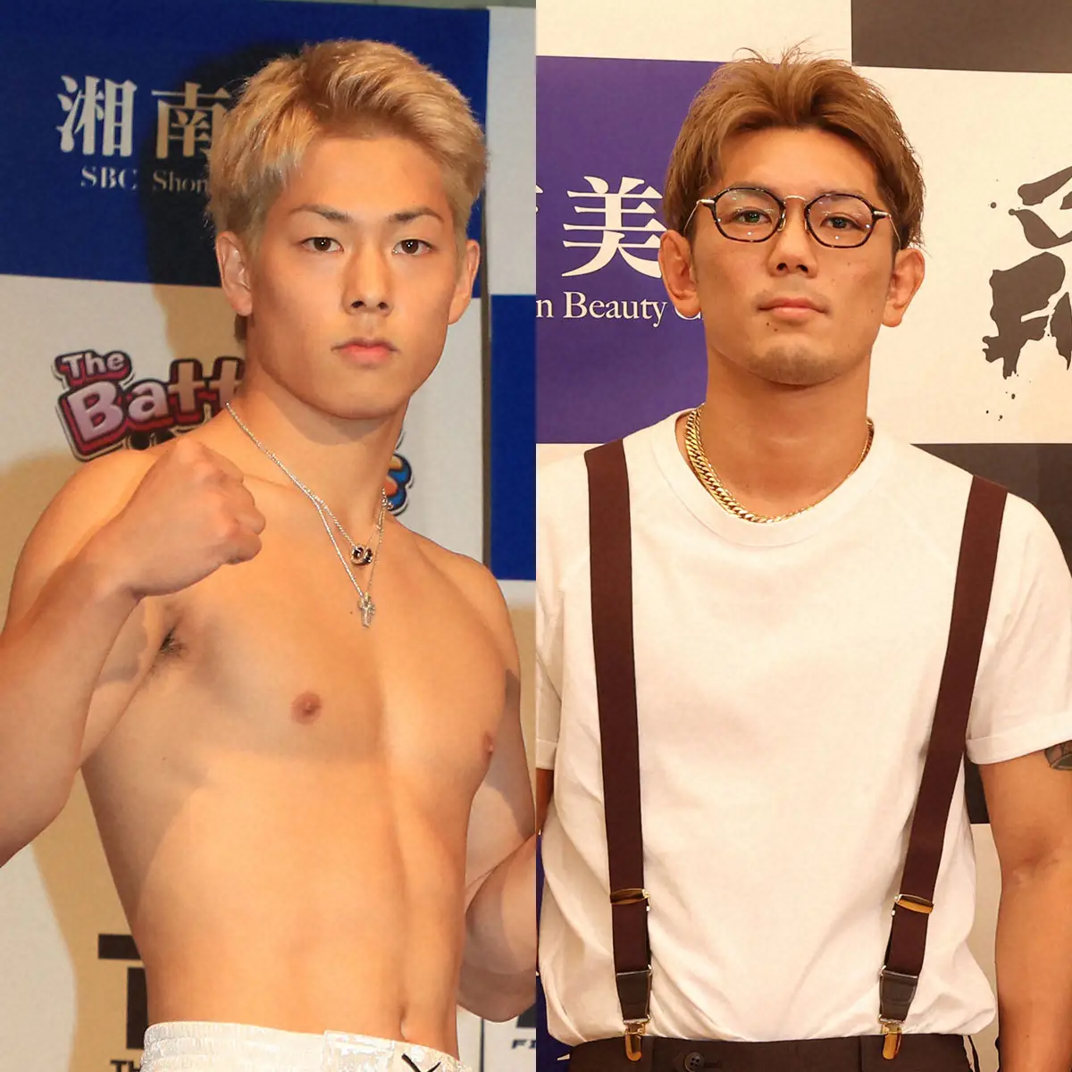 三浦孝太と皇治（右）
