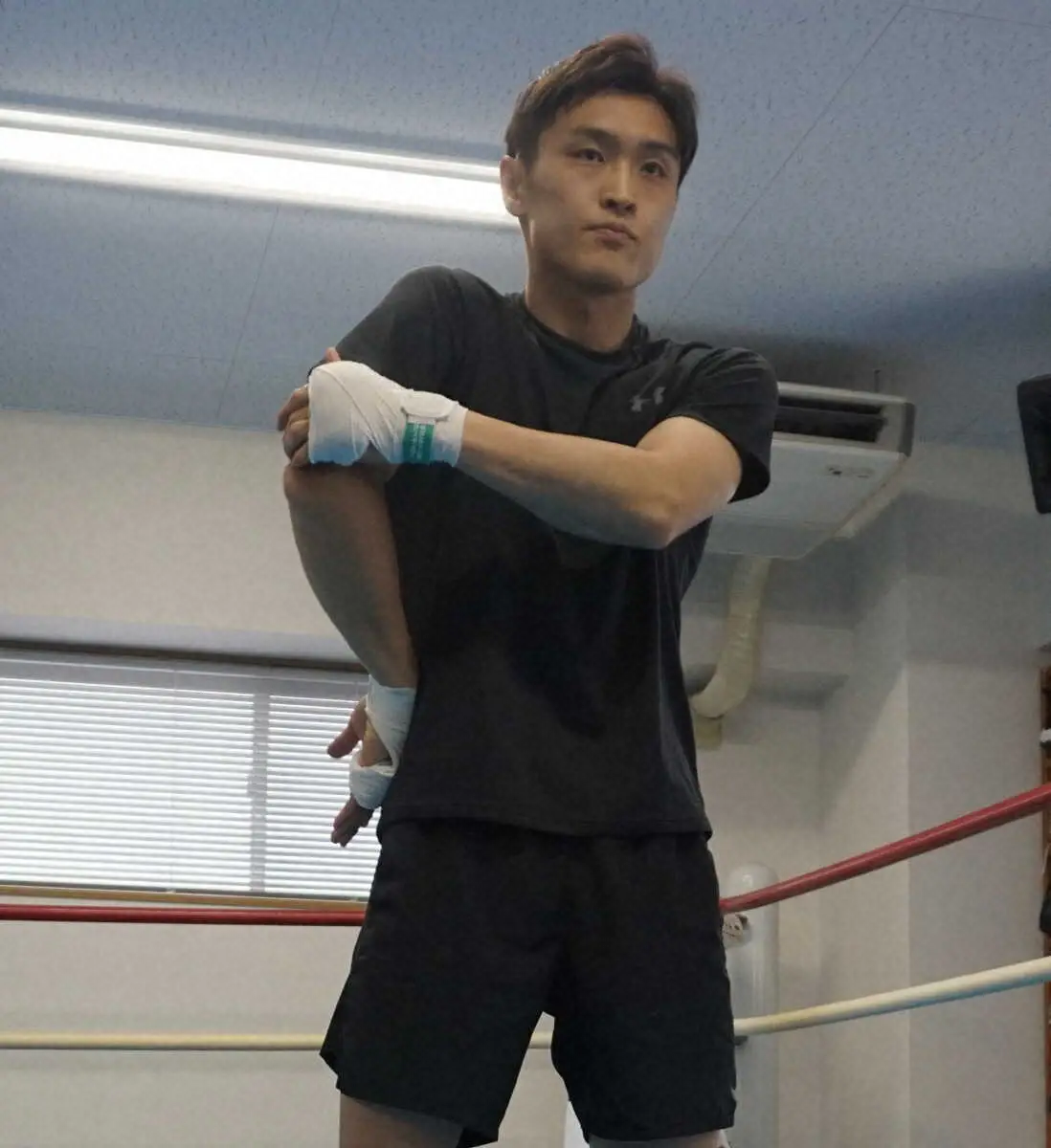 練習を公開した西田凌佑
