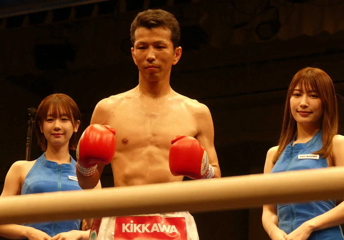 2回TKO勝ちした和気