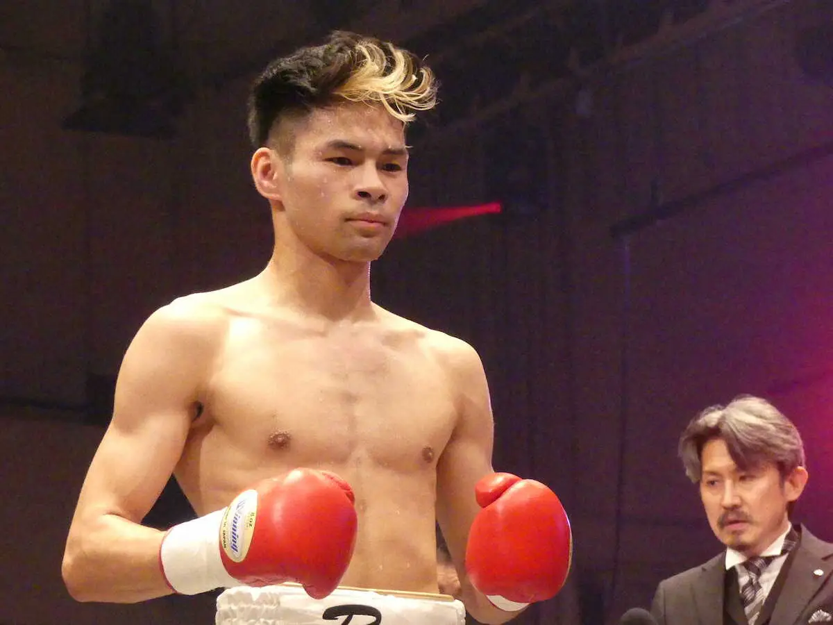 初回TKO勝ちでデビューした大橋蓮