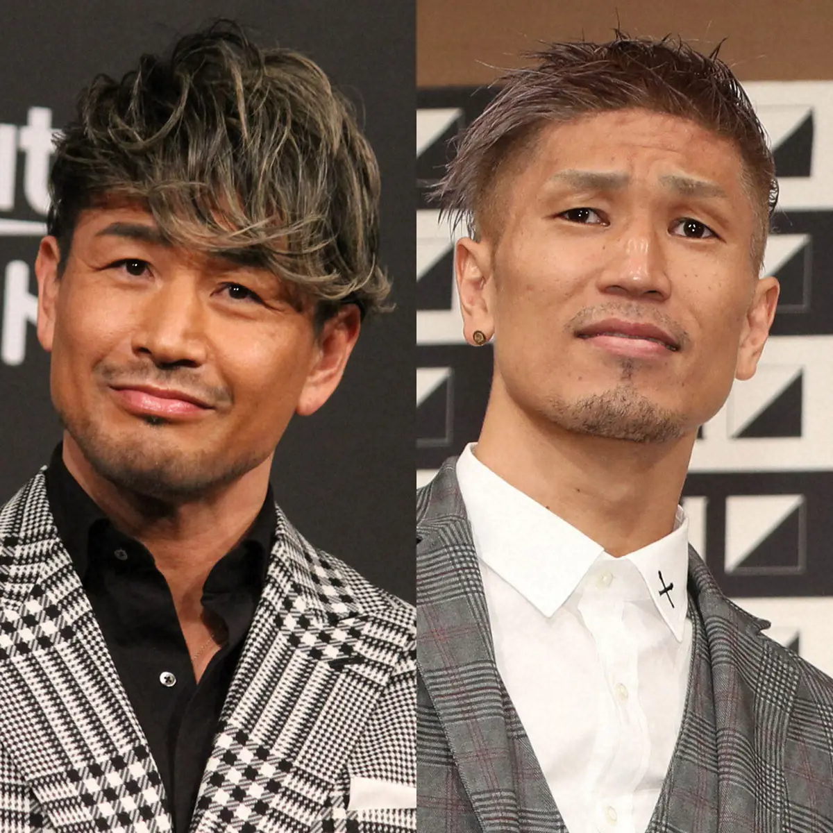 魔裟斗と城戸康裕（右）