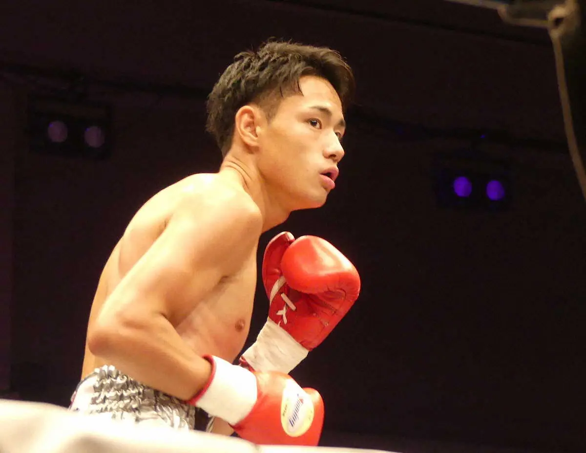 2回TKO勝ちした坂井