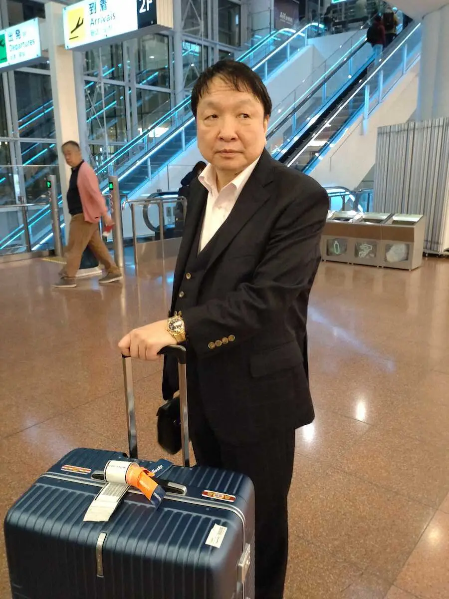 ラスベガスから帰国した大橋会長