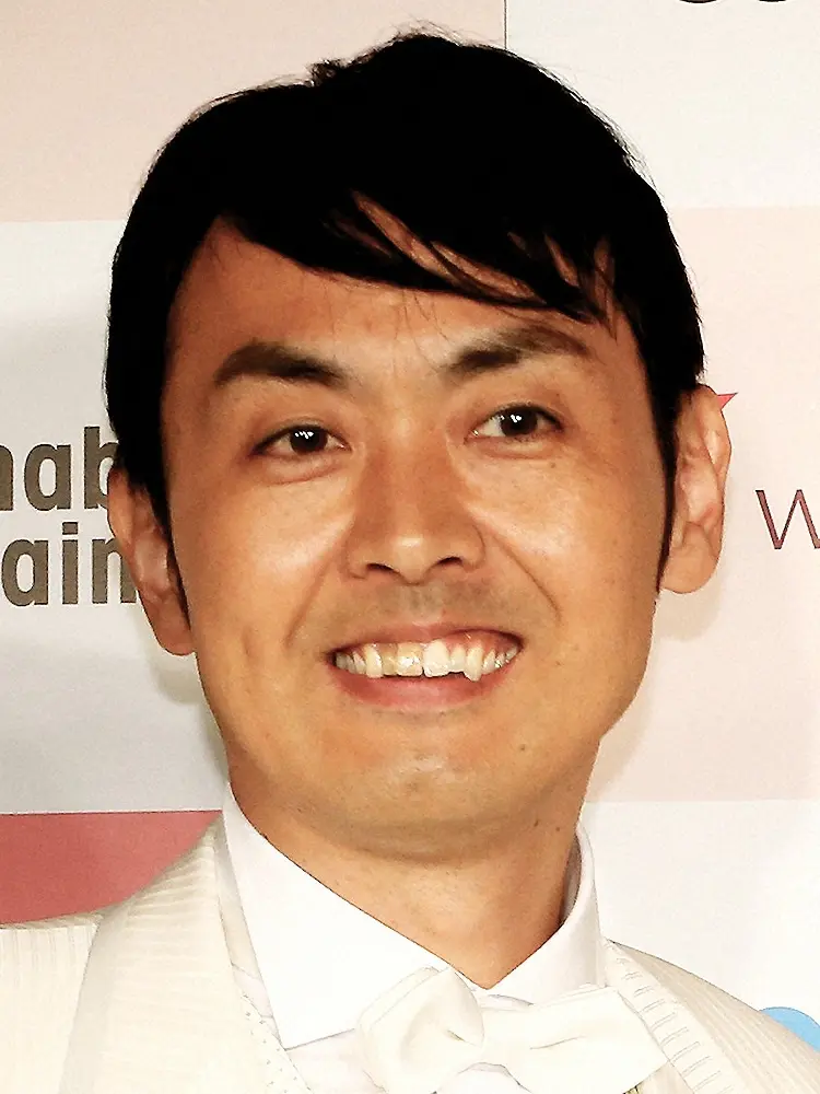 お笑いコンビ「アンガールズ」の田中卓志 