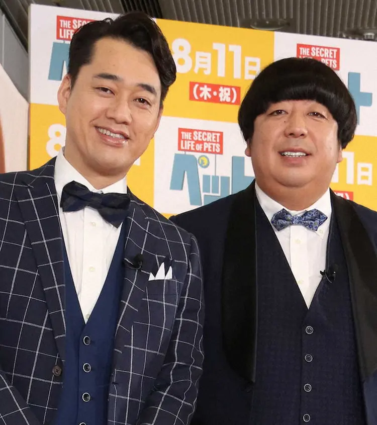 「バナナマン」の設楽統（左）、日村勇紀