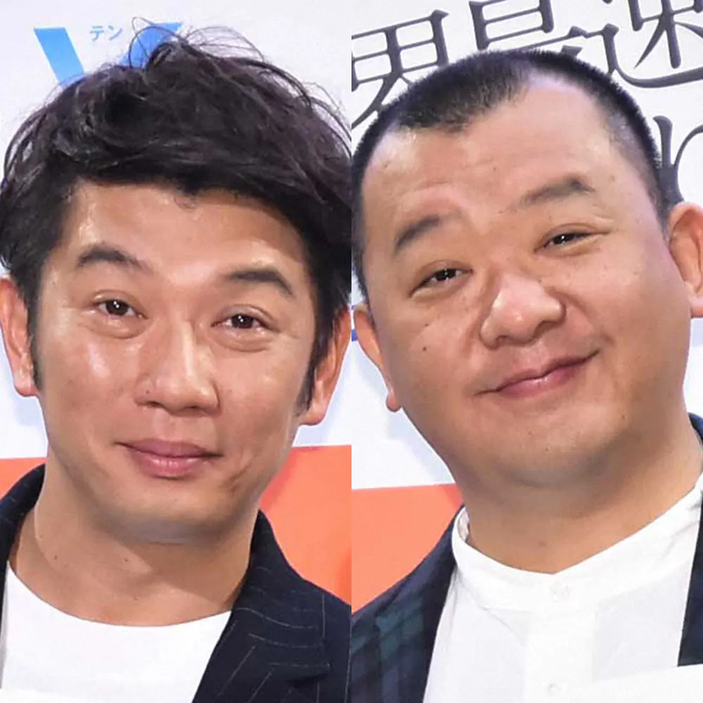 TKOの木本武宏（左）と木下隆行