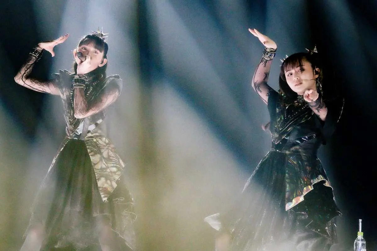 幕張メッセでライブを行ったBABYMETAL