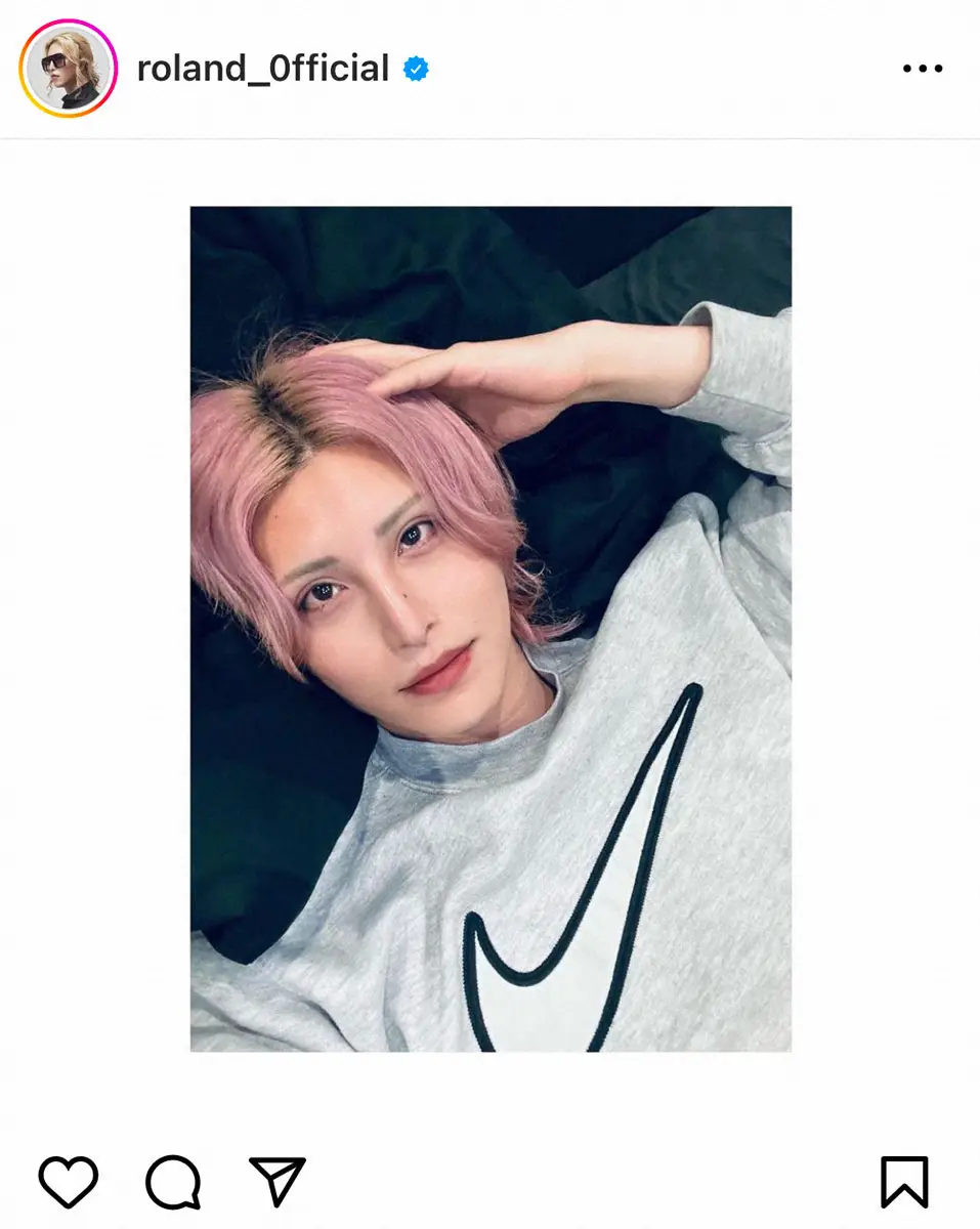 ROLAND公式インスタグラム（＠roland＿0fficial）から 