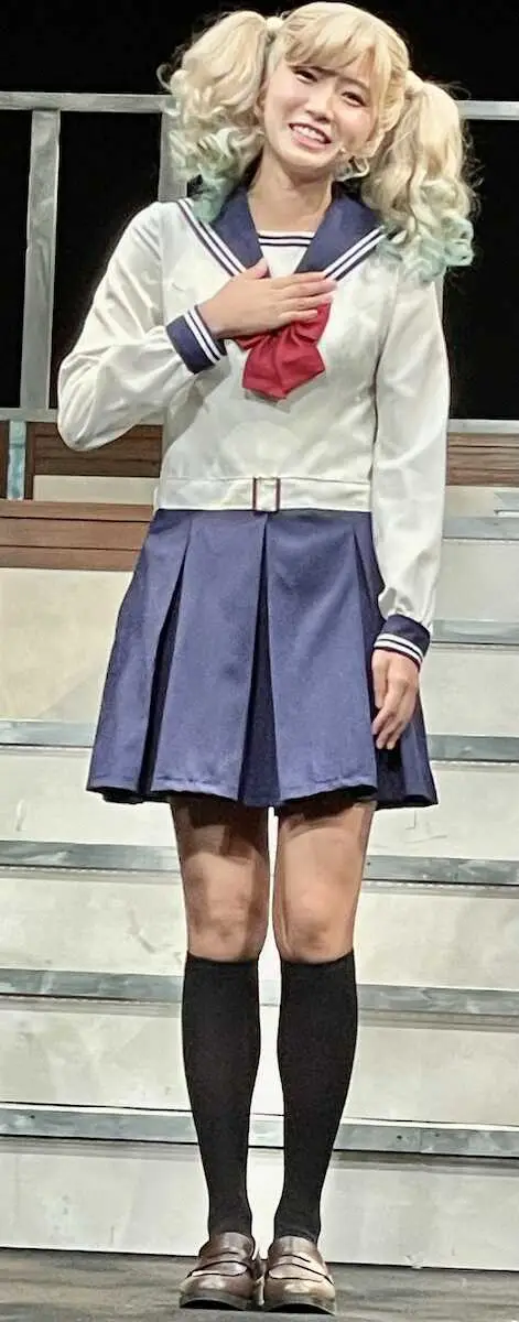 初主演舞台「かげきしょうじょ！！」の初日を迎えた志田音々