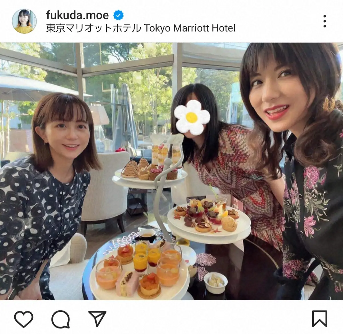 福田萌のインスタグラム（@fukuda.moe）から