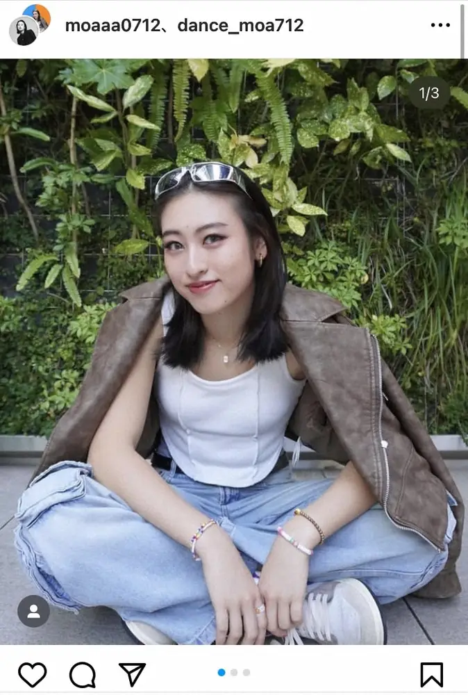 結婚を祝福した新山千春の美人娘・もあ（インスタグラムから）
