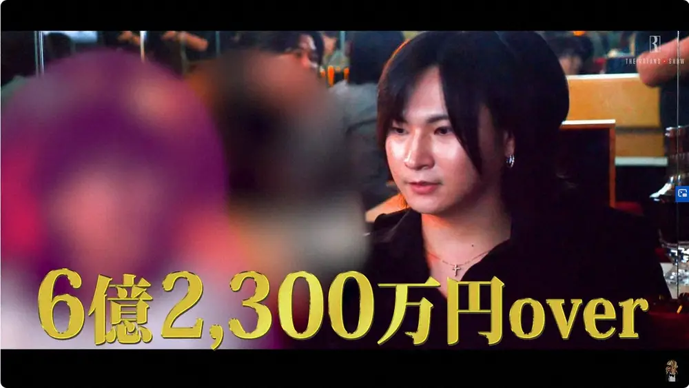 “ローランド超え”6億2300万円を売り上げた優士（YouTubeチャンネルから）