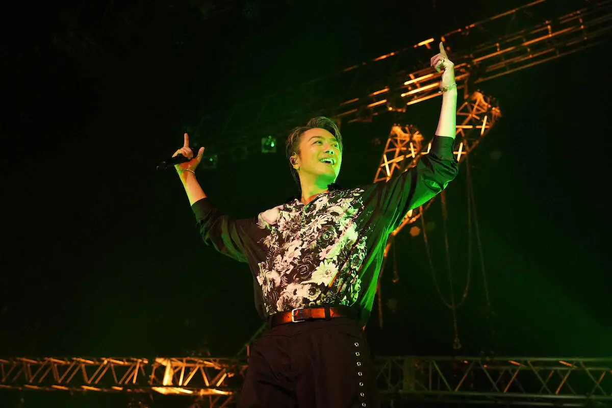 ソロツアーの初日を迎えたEXILEのTAKAHIRO