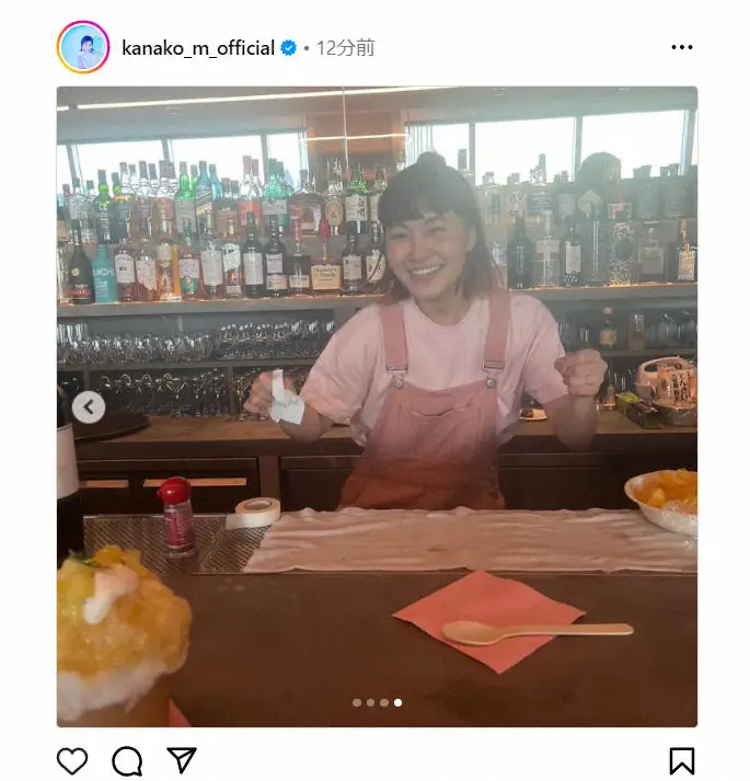 村上佳菜子のインスタグラム（@kanako_m_official）から
