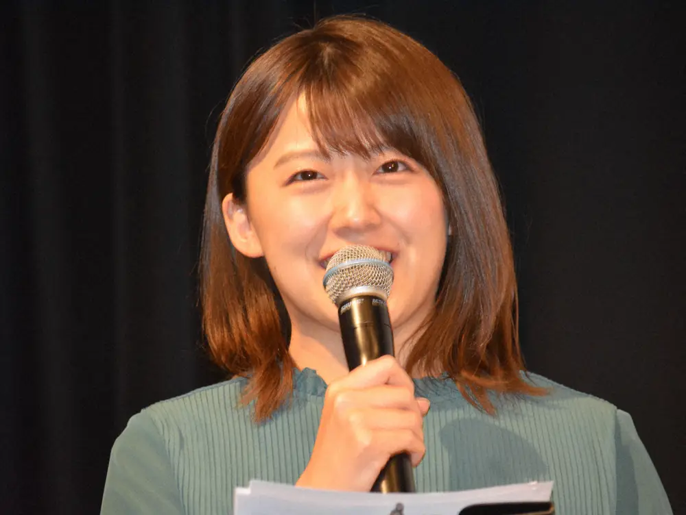尾崎里紗アナウンサー