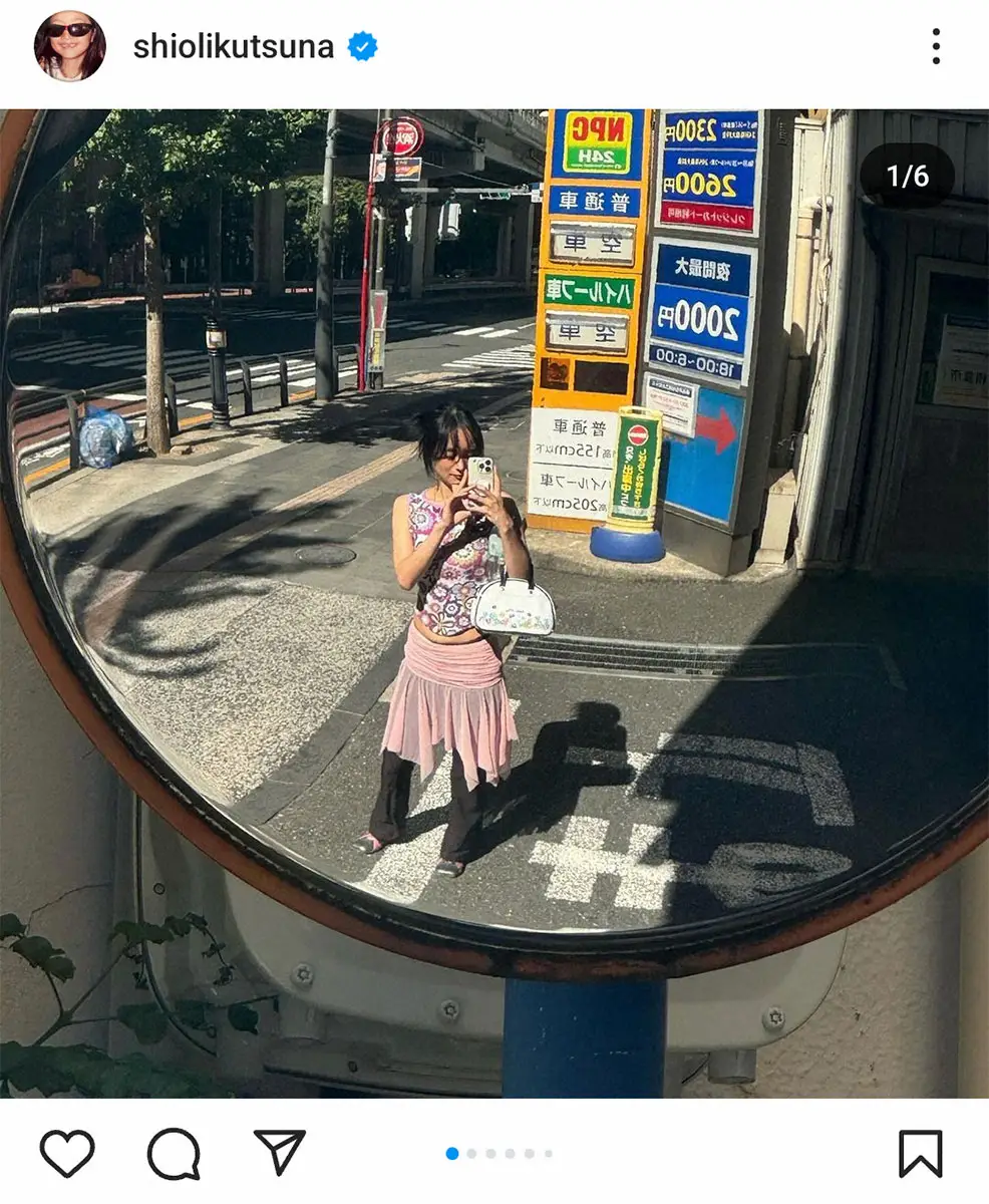 忽那汐里のインスタグラム（@shiolikutsuna）から