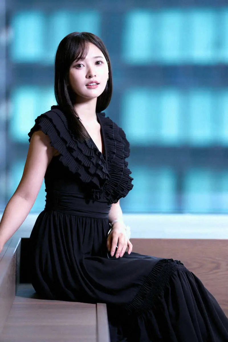 初の朝ドラ出演を果たした兒玉遥（撮影・小海途　良幹）