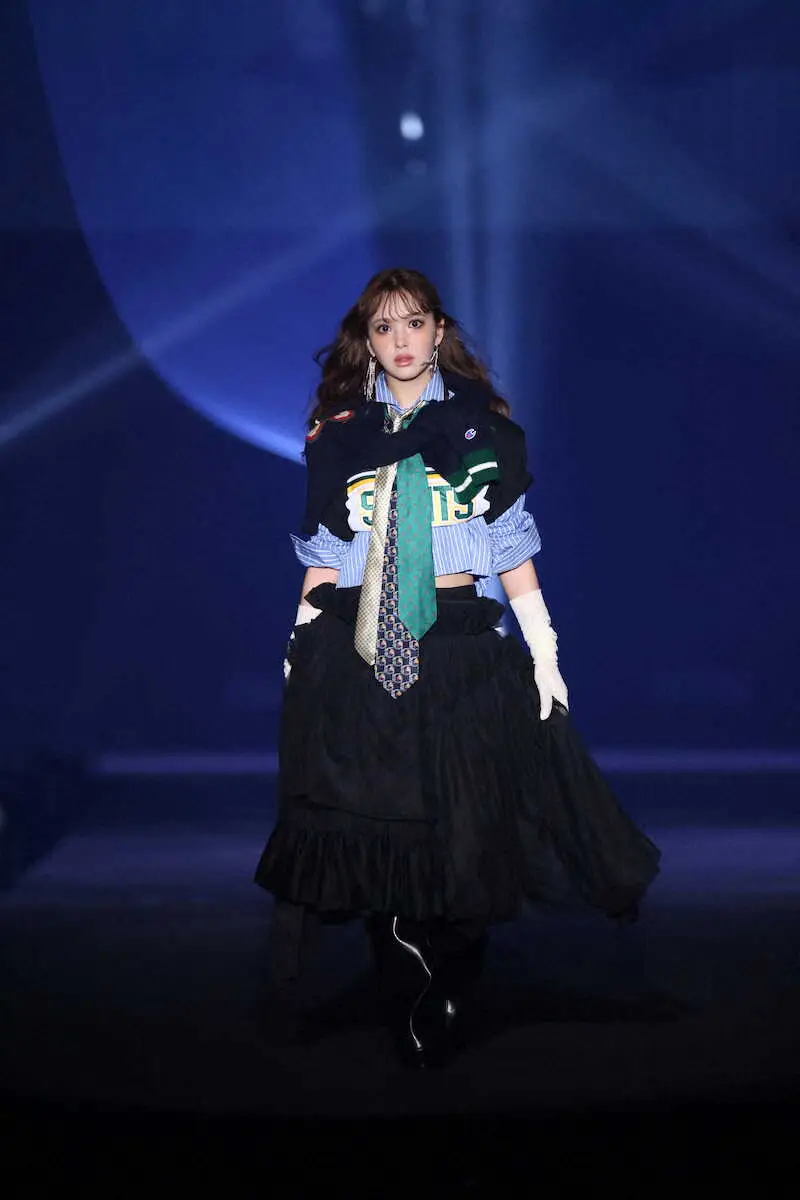 TGC北九州2024に出演した藤田ニコル（C）CREATEs　presents　TGC　北九州　2024
