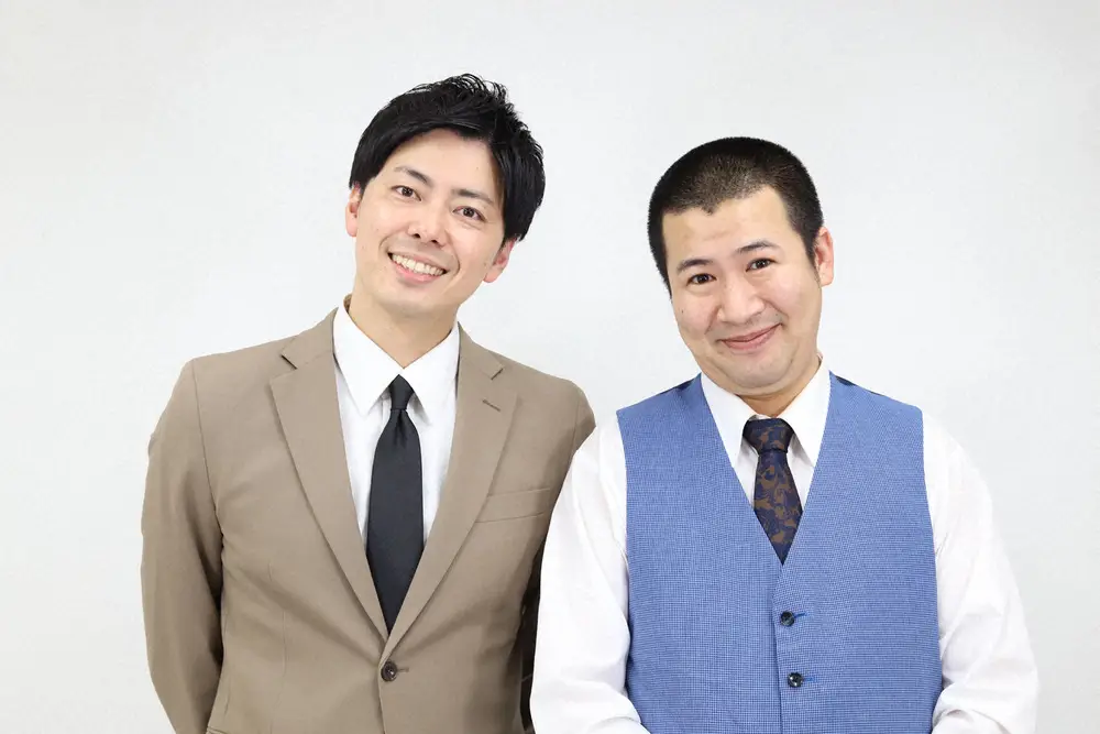コットンの西村真二（左）ときょん