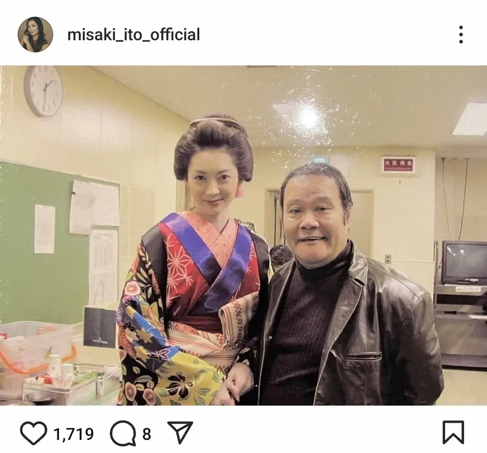 伊東美咲インスタグラム（＠misaki_ito_official）から