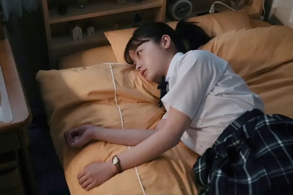 連続テレビ小説「おむすび」第18話。結（橋本環奈）（C）NHK