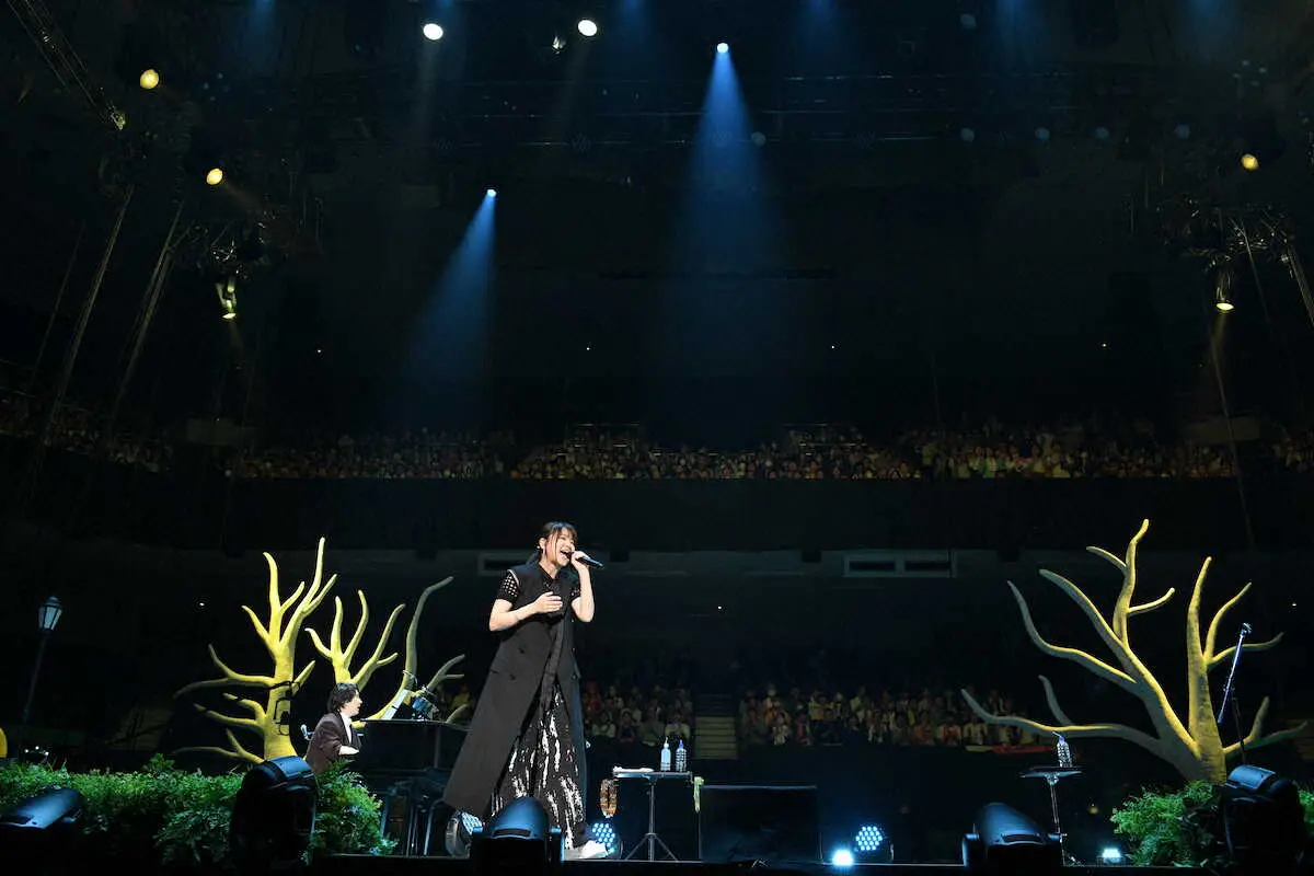 日本武道館でライブを開催した「いきものがかり」