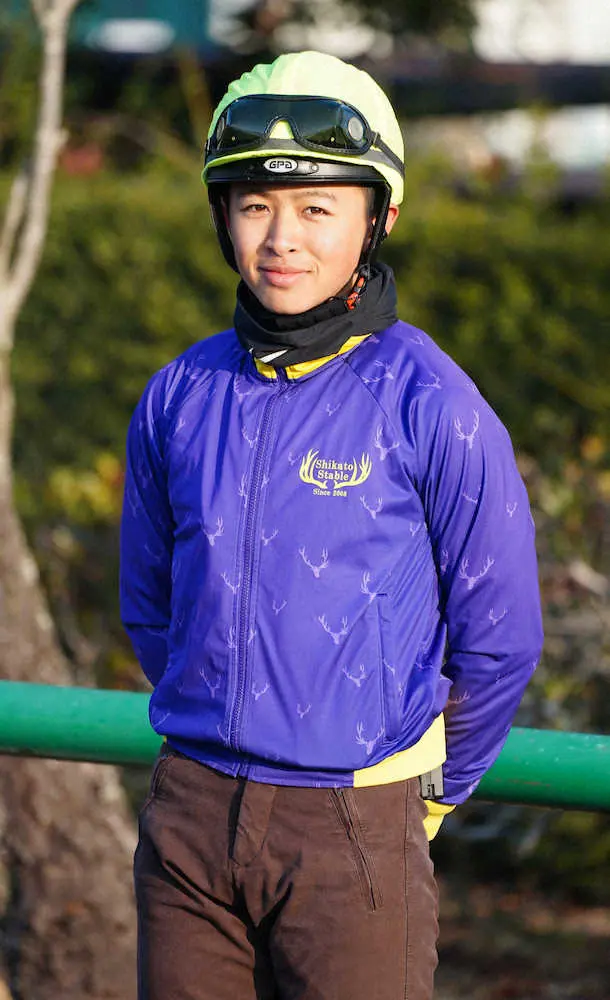 馬術での国体優勝経験もある西塚