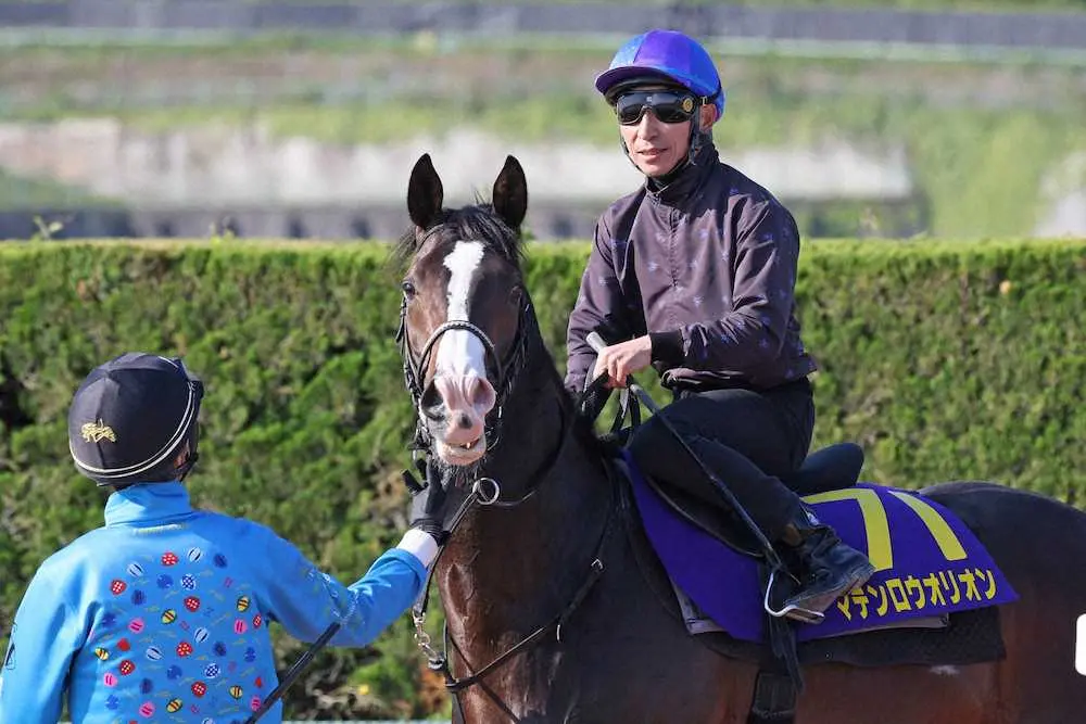 GI勝利を目指すマテンロウオリオンと横山典