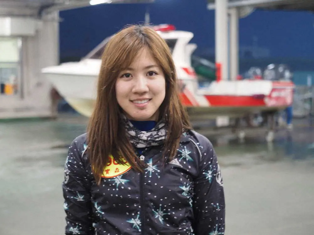 オープニングレースを制した実森美祐