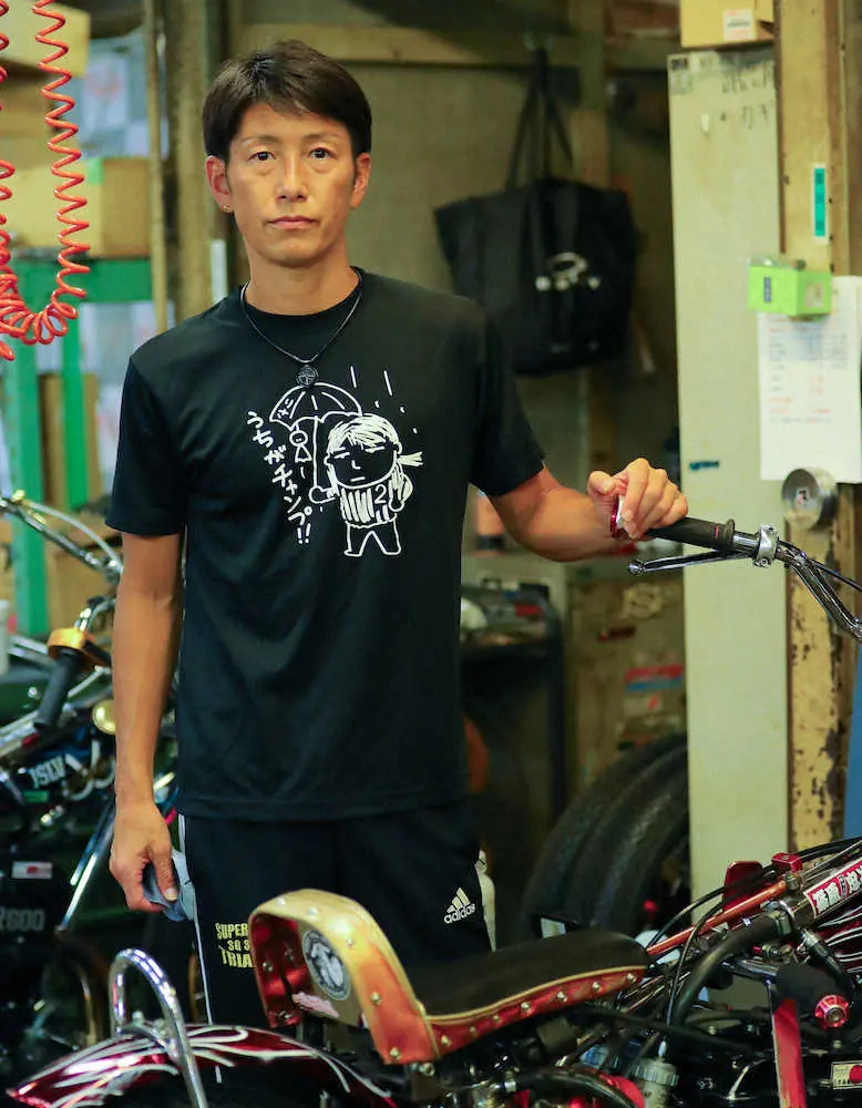 前検に臨む篠原（撮影・光山貴大）