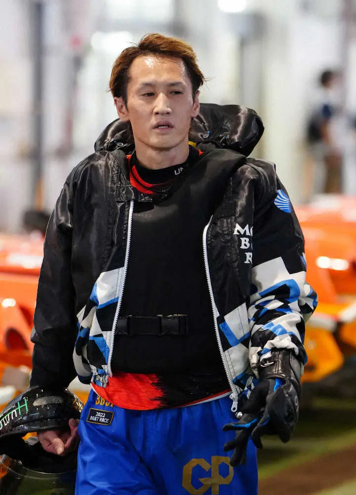 優出を決めた白井（撮影・島崎忠彦）