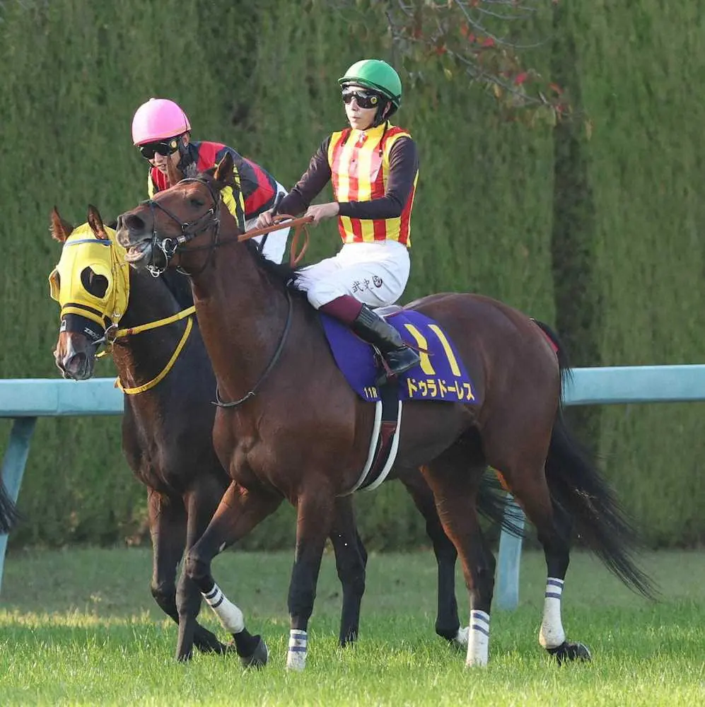 4着に沈んだドゥラドーレス