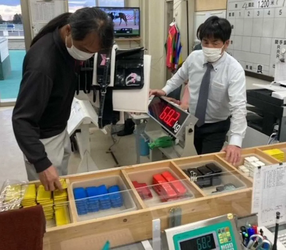 バックヤードを見学