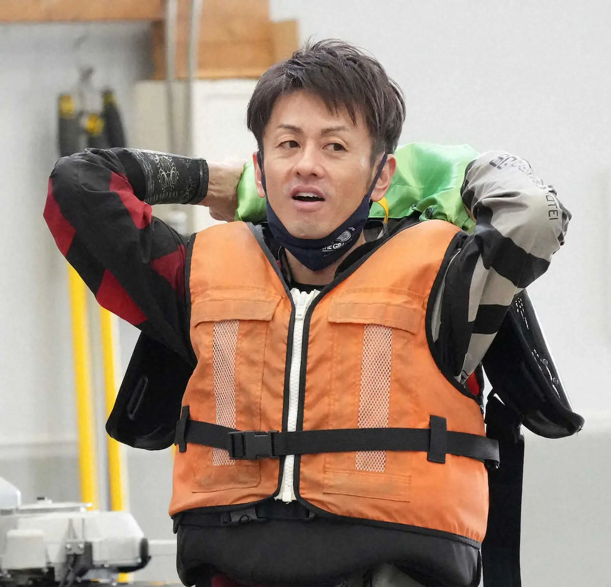 初日は安定板装着が響いた井口
