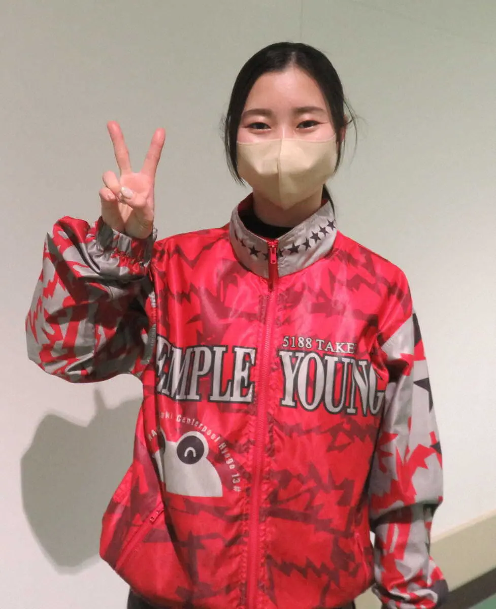 当地初勝利＆準優進出を決めた武井莉里佳（浜名湖）　　　　　　　　　　　　　　　　　　　　　　　　　　　　　　　