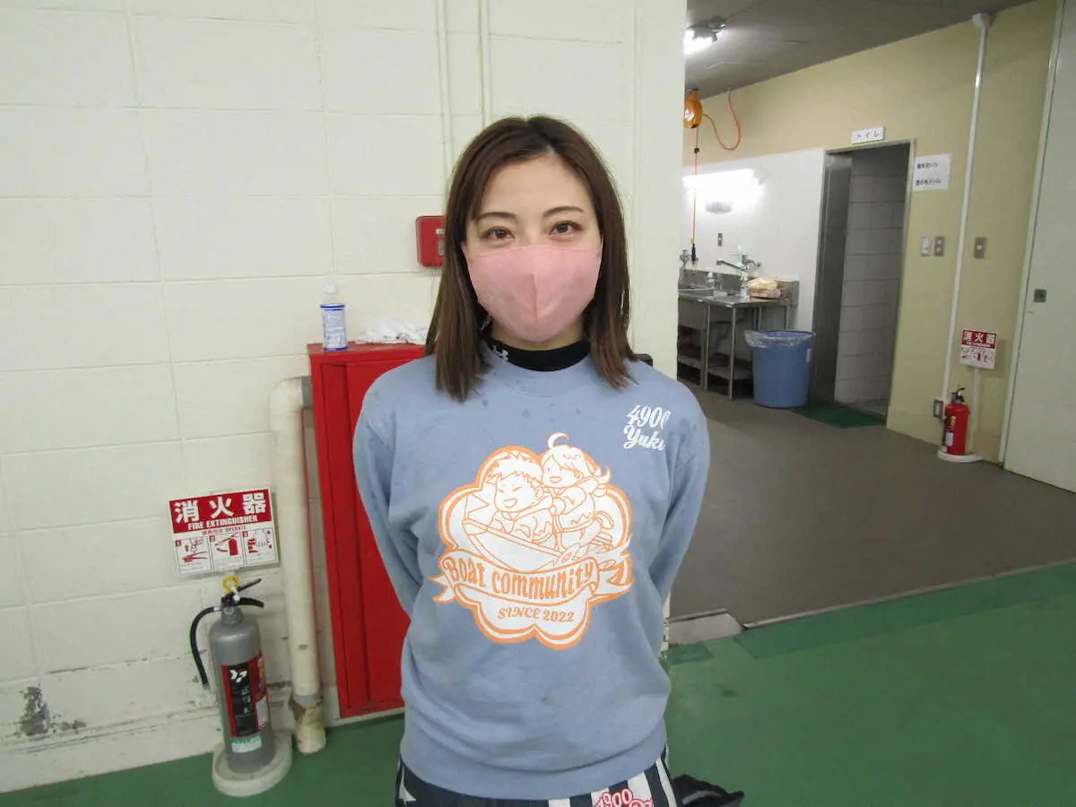 1号艇の準優を逃げ切れなかった中田夕貴