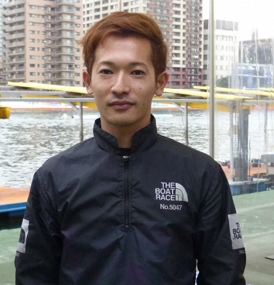 平和島で初めて優勝戦に進出した国分将太郎