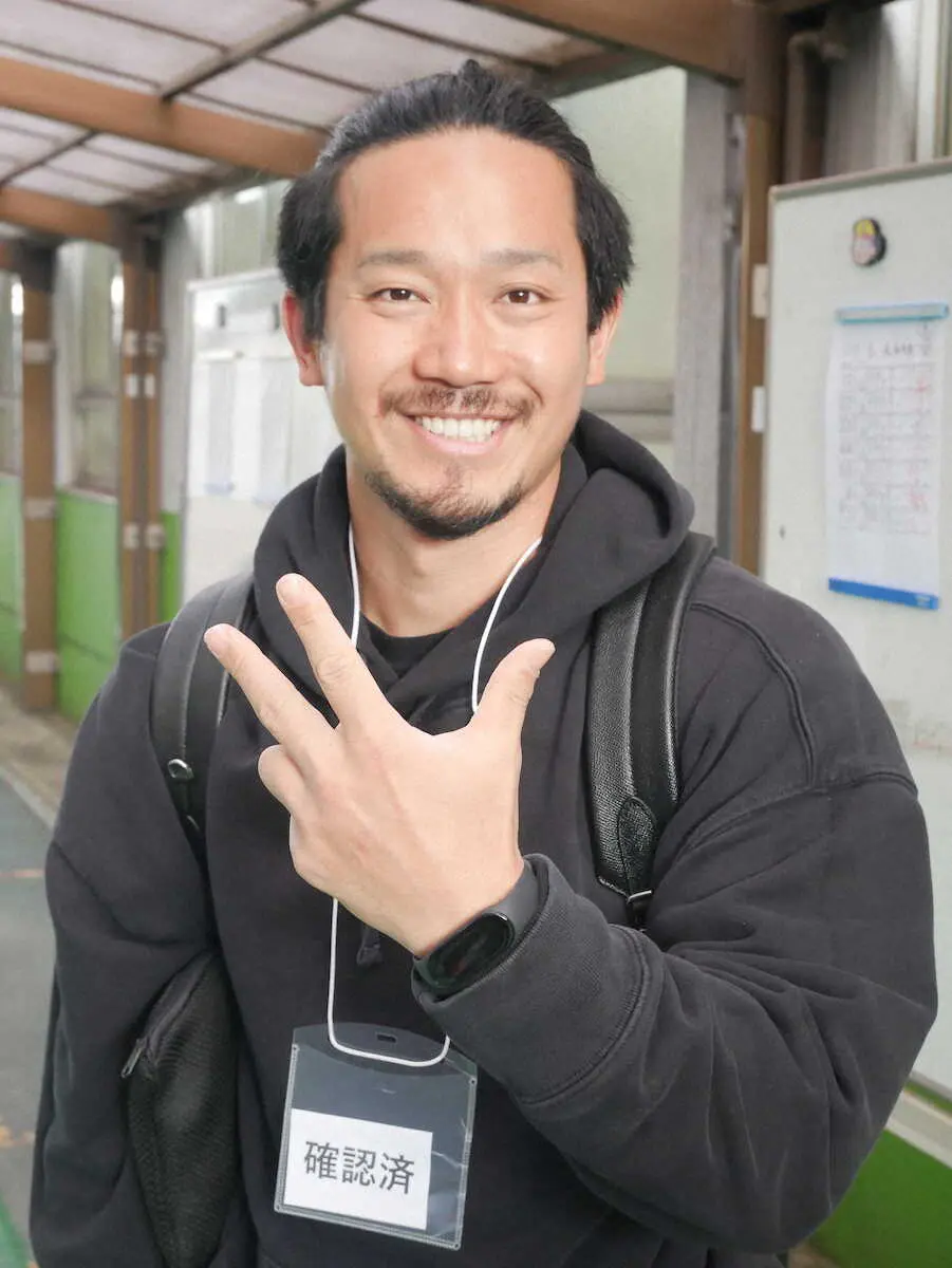 ＜松戸競輪場＞沖縄でトレーニングを積んだ遠藤勝弥