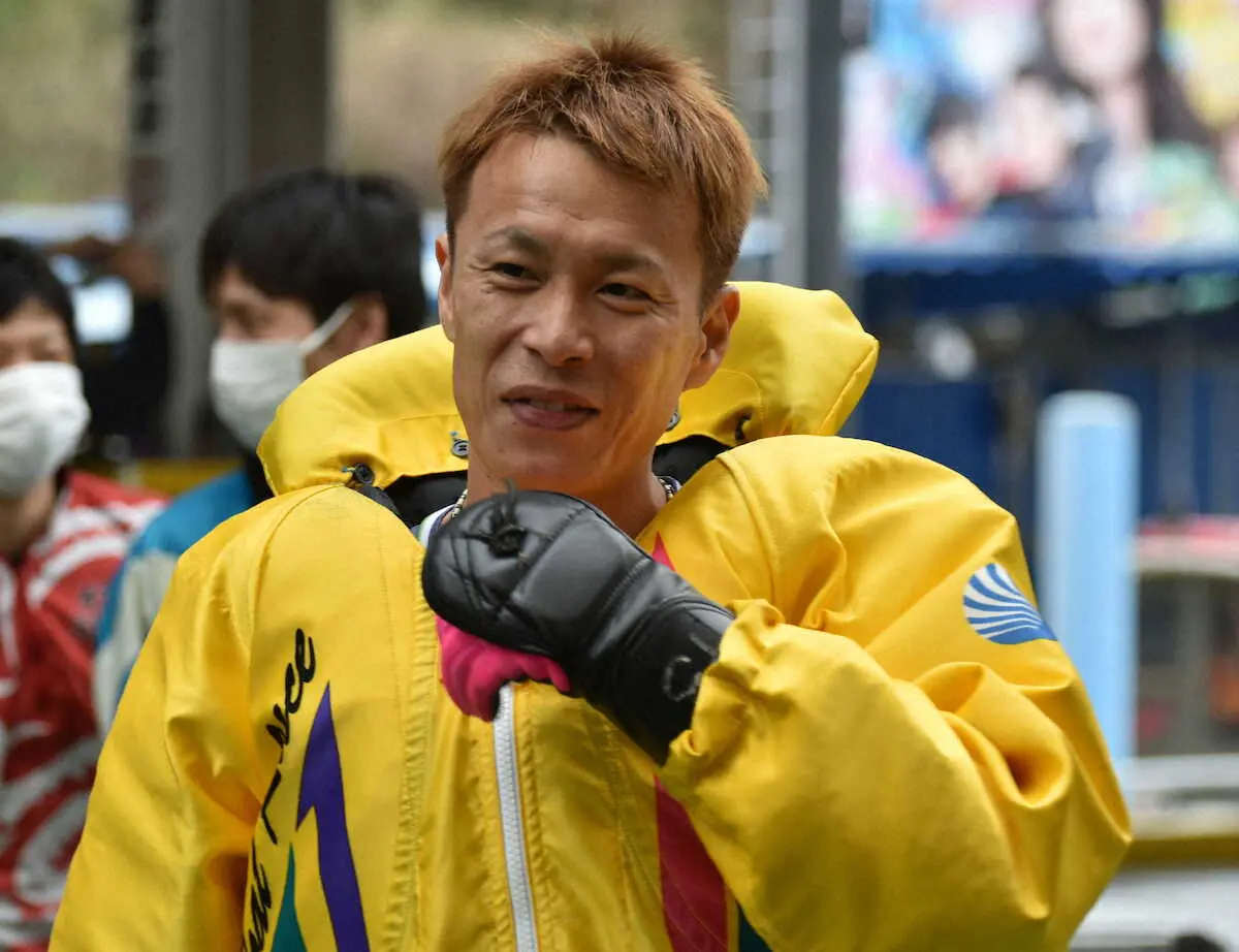 2日目8Rで5コースから捲った磯部誠