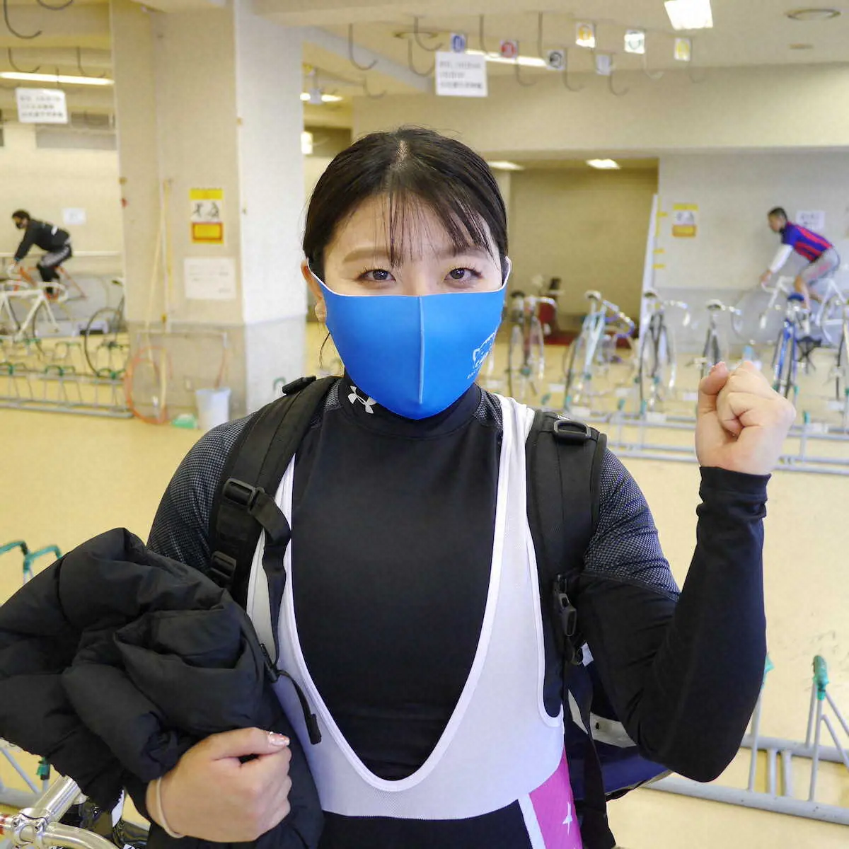 会心の差し切りを決めた鈴木彩夏