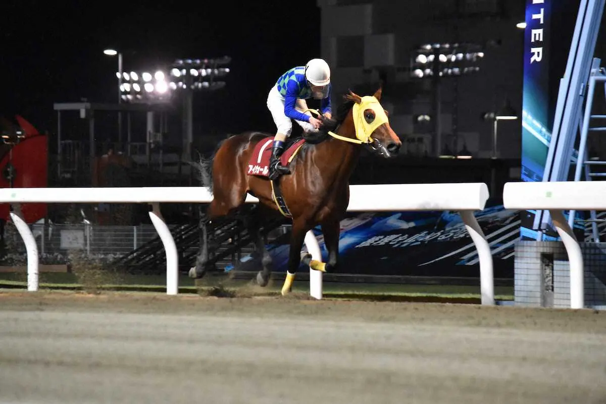 4日に行われたスパーキングマイラーズチャレンジを制したアイウォール