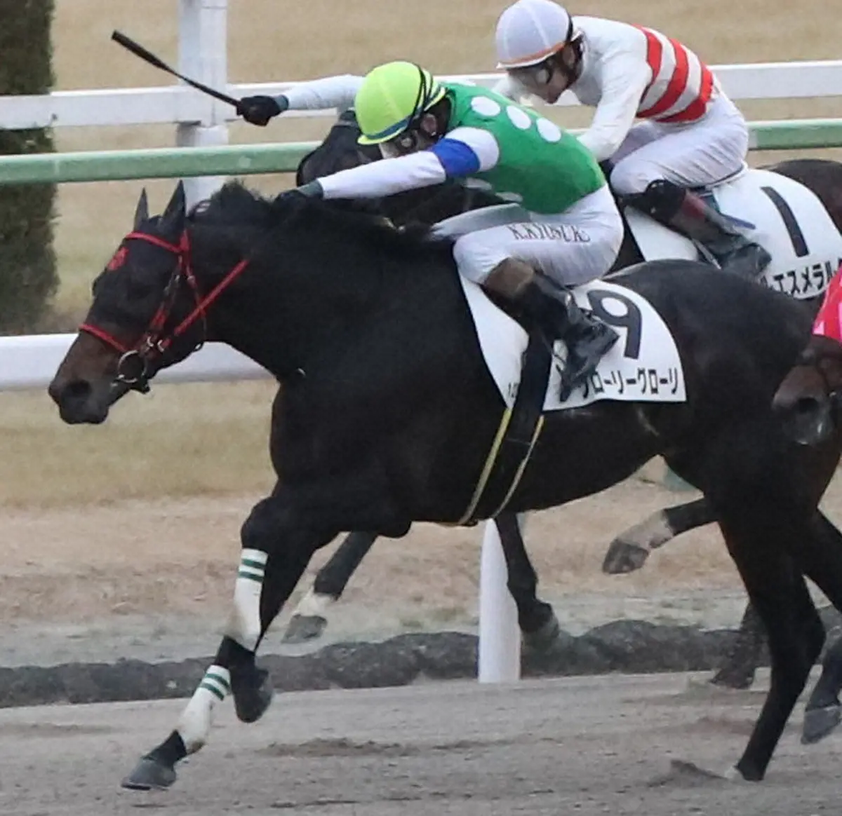 連勝狙うグローリーグローリ